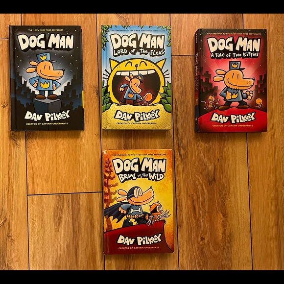Scholastic Other - 🔥DOGMAN Books lot of 4